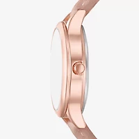 Womens Pink Strap Watch Fmdjo336