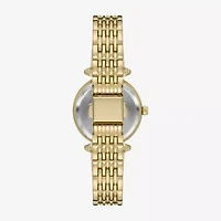 Geneva Womens Crystal Accent Gold Tone Bracelet Watch Fmdjm318