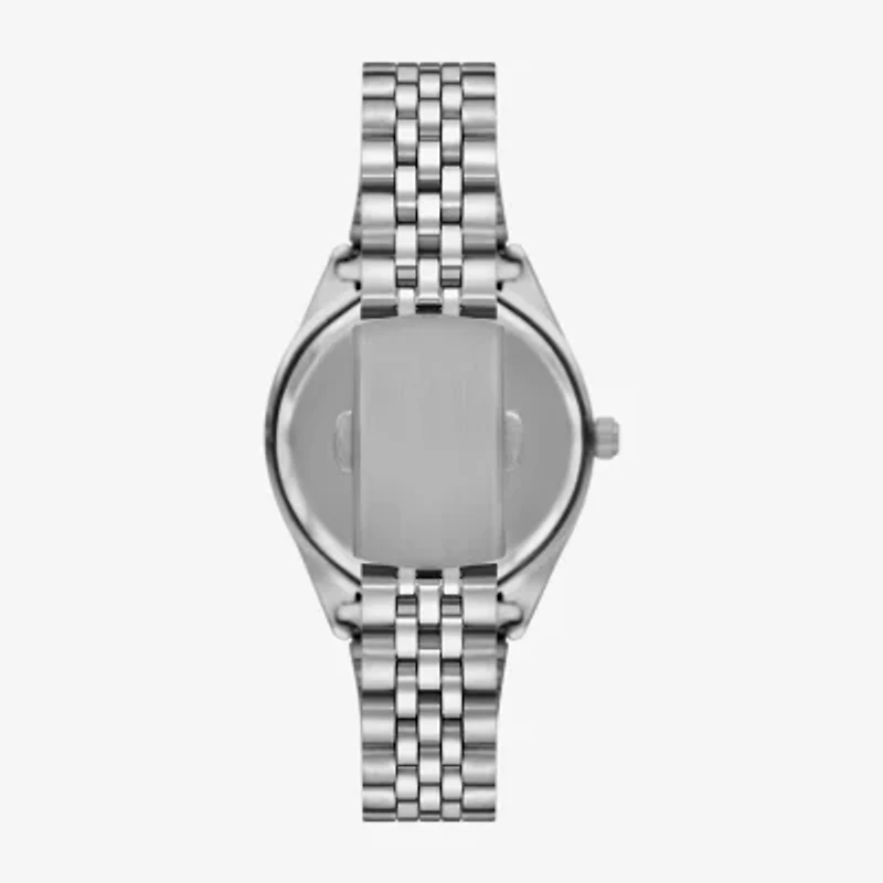 Geneva Womens Silver Tone Bracelet Watch Fmdjm321