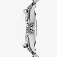 Geneva Womens Silver Tone Bracelet Watch Fmdjm321