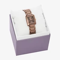 Geneva Womens Brown Bracelet Watch Fmdjm315