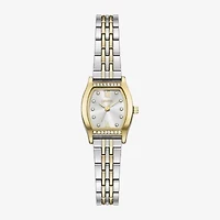 Geneva Womens Crystal Accent Two Tone Bracelet Watch Fmdjm316