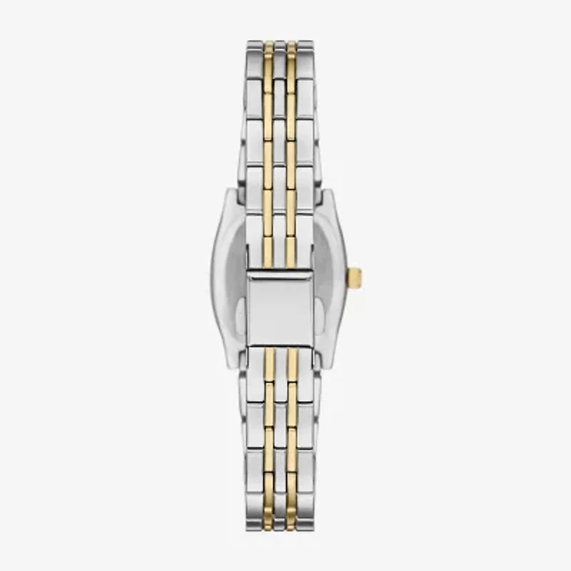 Womens Crystal Accent Two Tone 4-pc. Watch Boxed Set Fmdjset365