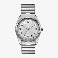 Womens Silver Tone Stainless Steel Expansion Watch Fmdjo347