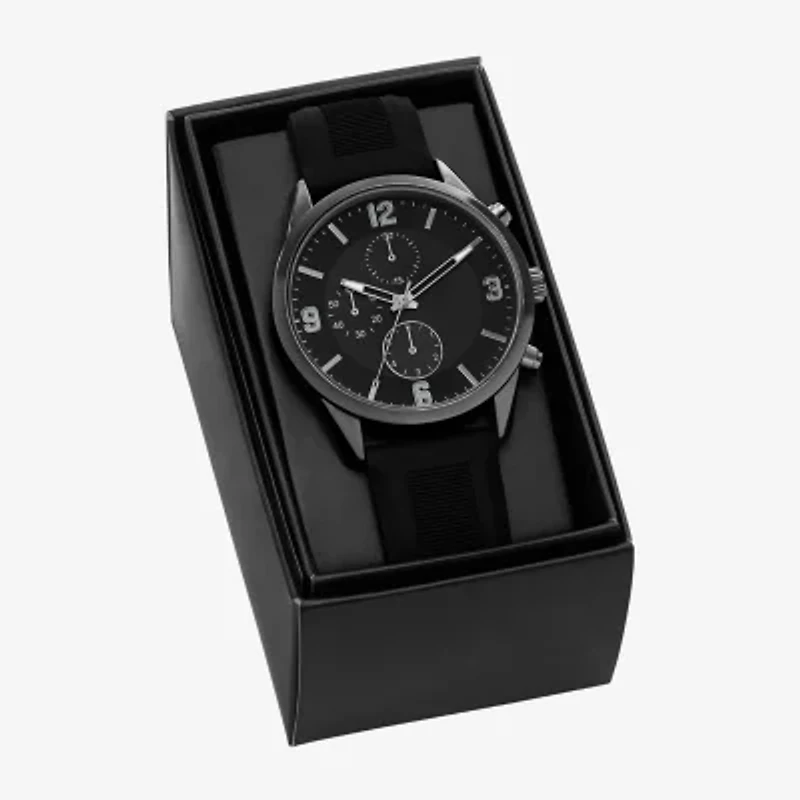 Womens Black Strap Watch Fmdjo345