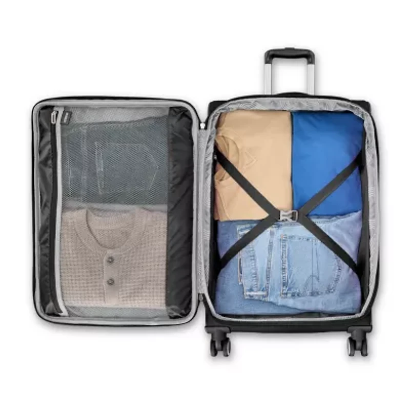 American Tourister 4 Kix 3.0 20 Inch Softside Expandable Carry-On Spinner Luggage