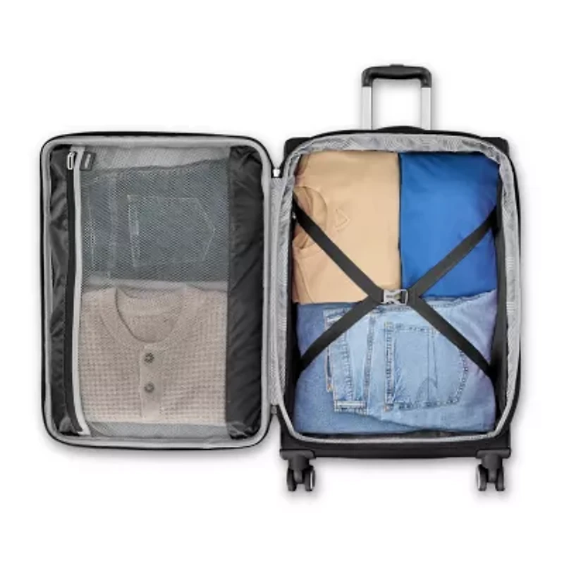 American Tourister 4 Kix 3.0 28 Inch Softside Expandable Checked Spinner Luggage