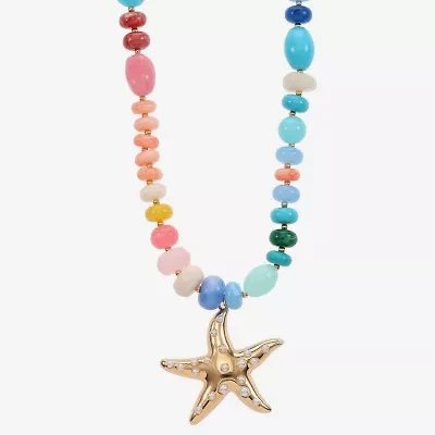 Bijoux Bar Womens 17 Inch Pendant Necklace