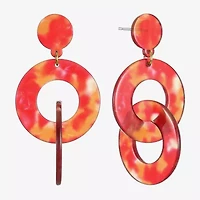 Mixit Womens Hypoallergenic Drop Earrings