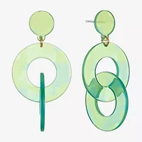 Mixit Womens Hypoallergenic Drop Earrings