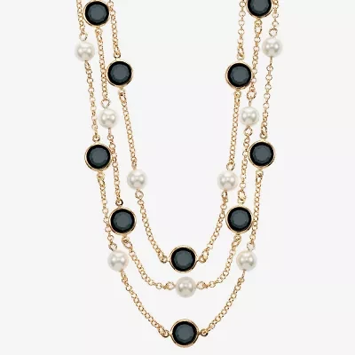 Liz Claiborne Womens 18 Inch Strand Necklace