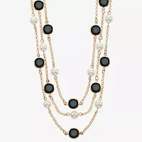 Liz Claiborne Womens 18 Inch Strand Necklace