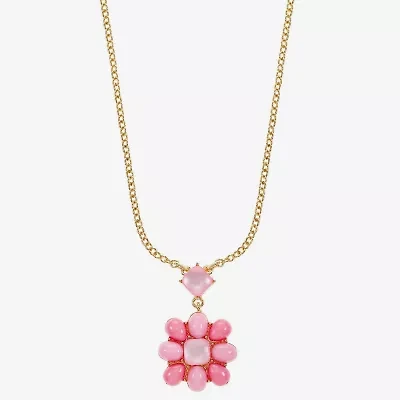 Liz Claiborne Womens 17 Inch Pendant Necklace