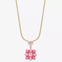Liz Claiborne Womens 17 Inch Pendant Necklace