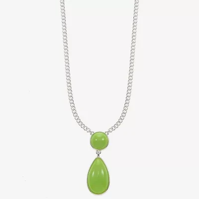 Liz Claiborne Womens 17 Inch Pendant Necklace