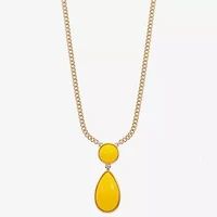 Liz Claiborne Womens 17 Inch Pendant Necklace