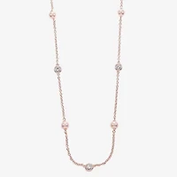 Monet Jewelry Womens Glass 36 Inch Strand Necklace