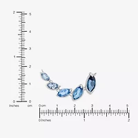 Limited Quantities! Womens Genuine Blue Topaz Sterling Silver 18 Inch Pendant Necklace