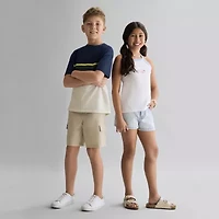 Thereabouts Little & Big Kid Girls Adjustable Waist Shortie Short