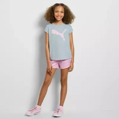 PUMA Big Kid Girls 2-pc. Short Set