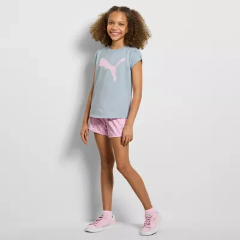 PUMA Big Kid Girls 2-pc. Short Set