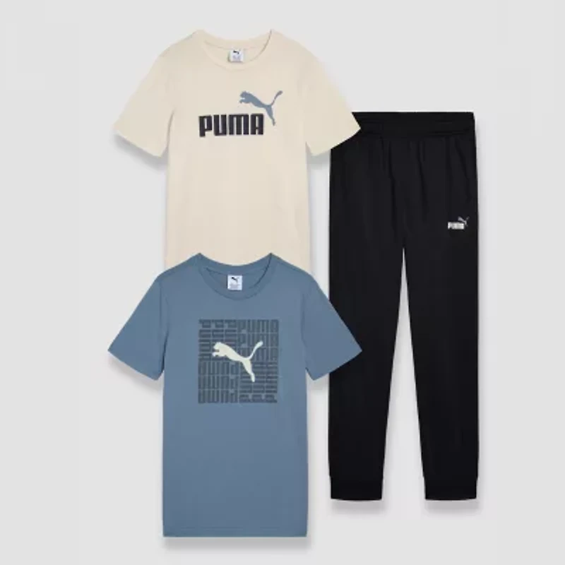PUMA Big Kid Boys 3-pc. Pant Set