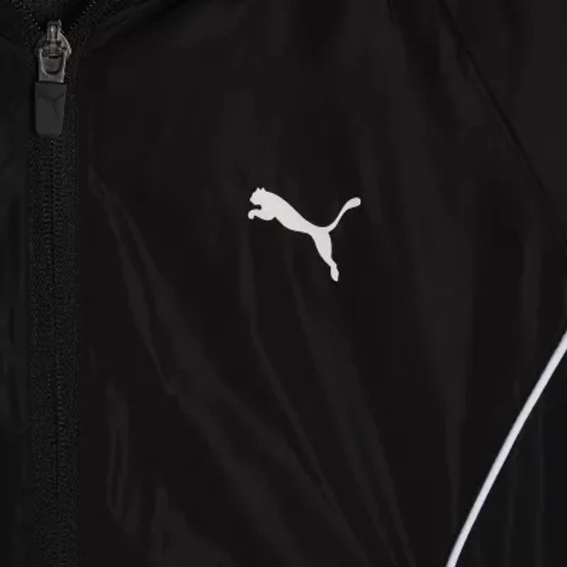 PUMA Big Kid Boys Water Resistant Lightweight Windbreaker