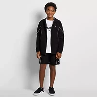 PUMA Big Kid Boys Water Resistant Lightweight Windbreaker