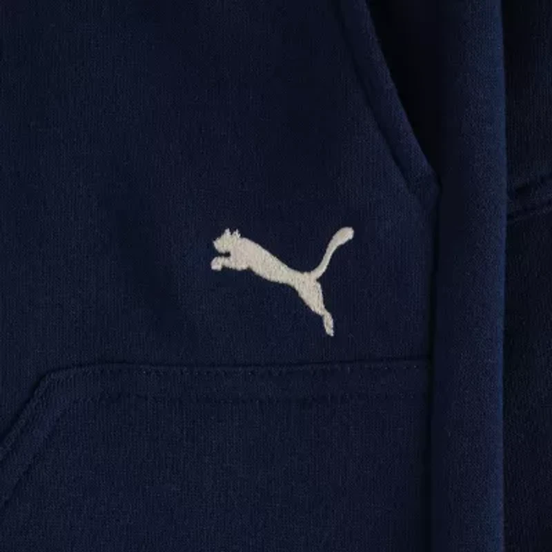 PUMA Big Kid Boys Mid Rise Pull-On Short