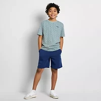 PUMA Big Kid Boys Crew Neck Short Sleeve Regular Fit Graphic T-Shirt