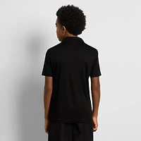 PUMA Big Kid Boys Short Sleeve Classic Fit Polo Shirt