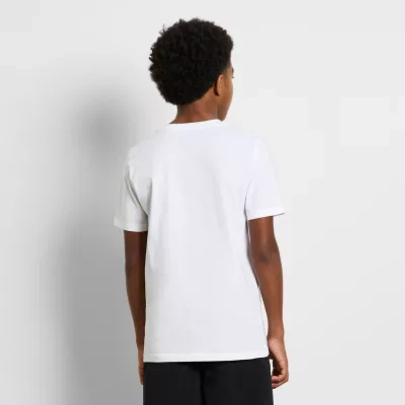 PUMA Big Kid Boys Crew Neck Short Sleeve Regular Fit Graphic T-Shirt