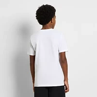 PUMA Big Kid Boys Crew Neck Short Sleeve Regular Fit Graphic T-Shirt