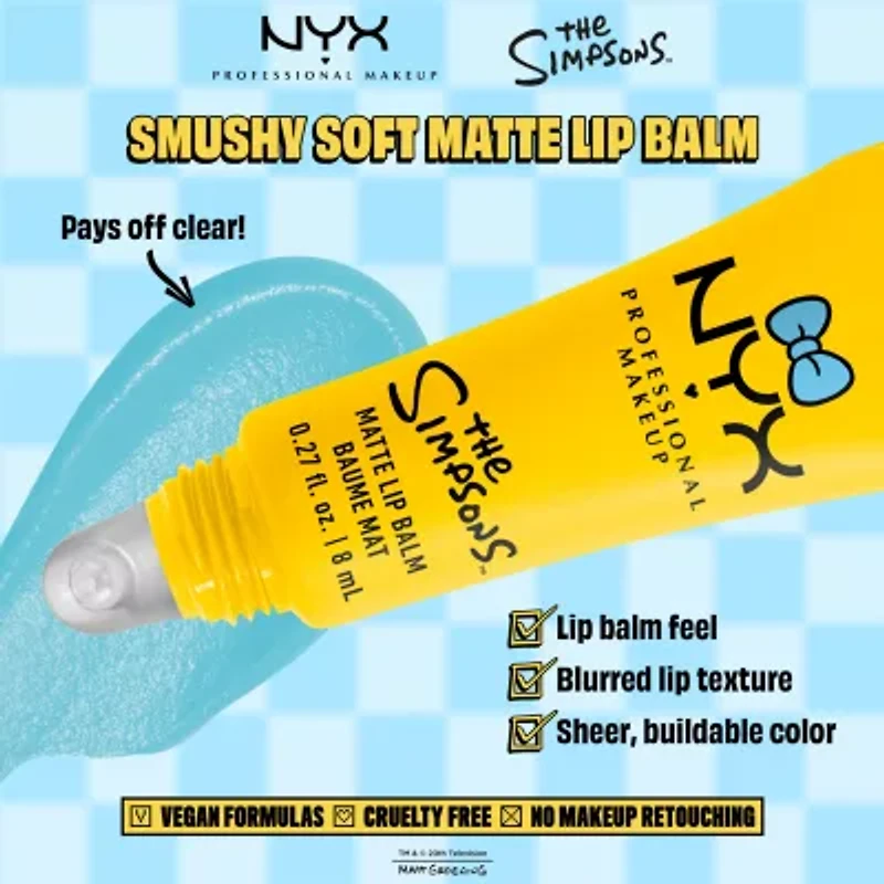 NYX Professional Makeup Simpsons Collab Smushy Matte Lip Balm