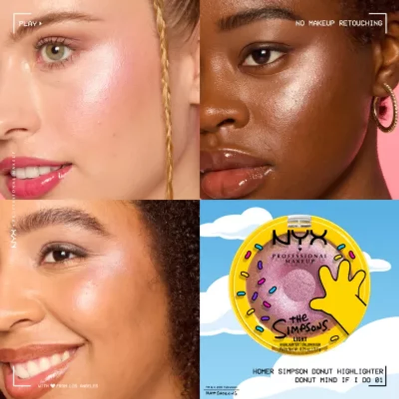 NYX Professional Makeup Simpsons Colab Maggie Bow Makeup Sponge