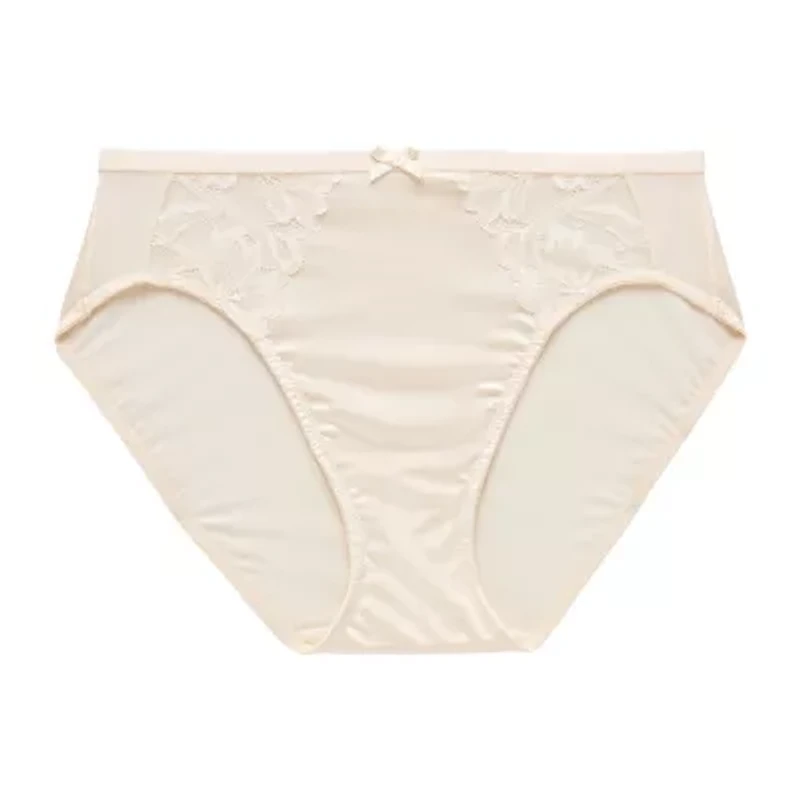 Ambrielle Tulip Lace Shine High Cut Panty