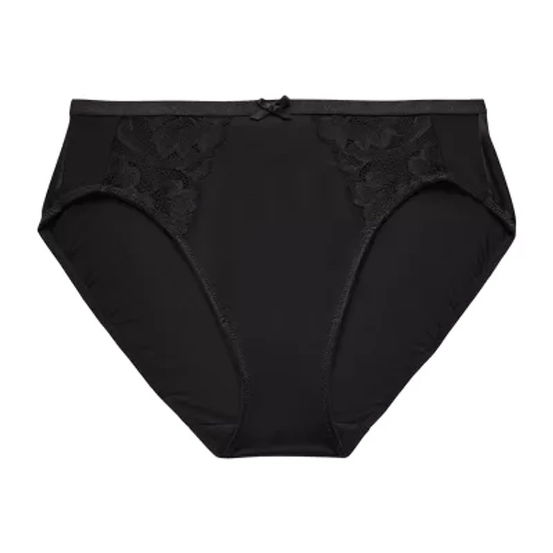 Ambrielle Tulip Lace Shine High Cut Panty