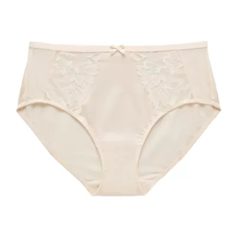 Ambrielle Tulip Lace Shine Brief Panty