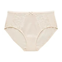 Ambrielle Tulip Lace Shine Brief Panty