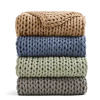 Linden Street Chunky Knit Throw