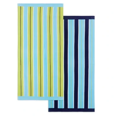 Outdoor Oasis 2 Pack Beach Towel