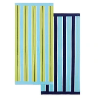 Outdoor Oasis 2 Pack Beach Towel