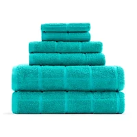 Home Expressions Grid 6-pc. Bath Towel Set
