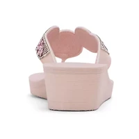 Mixit Womens 5 Disc Wedge Sandals