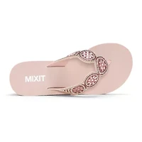 Mixit Womens 5 Disc Wedge Sandals