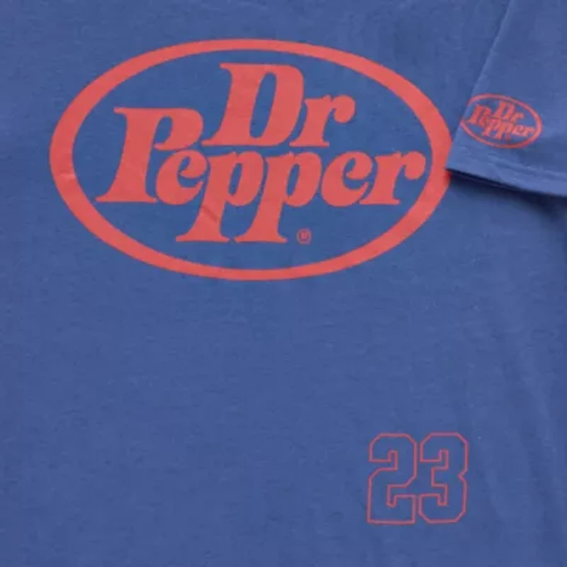 Grayson Threads, The Label Dr Pepper Boyfriend Tee Womens Juniors Crew Neck Short Sleeve Regular Fit Graphic T-Shirt