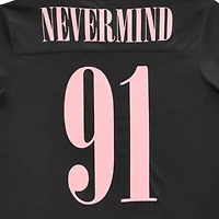 New World Womens Juniors V Neck Short Sleeve Jersey