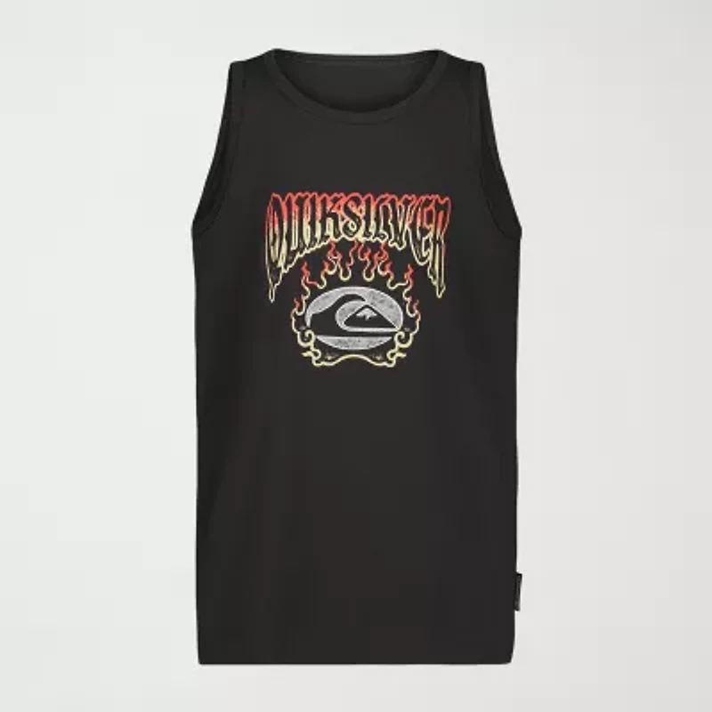 Quiksilver Big Kid Boys Crew Neck Sleeveless Tank Top