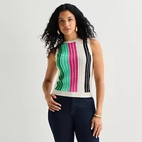 Bold Elements Womens Sleeveless High Neck Tank