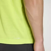 adidas Essentials Brandlove Mens Crew Neck Short Sleeve Active T-Shirt